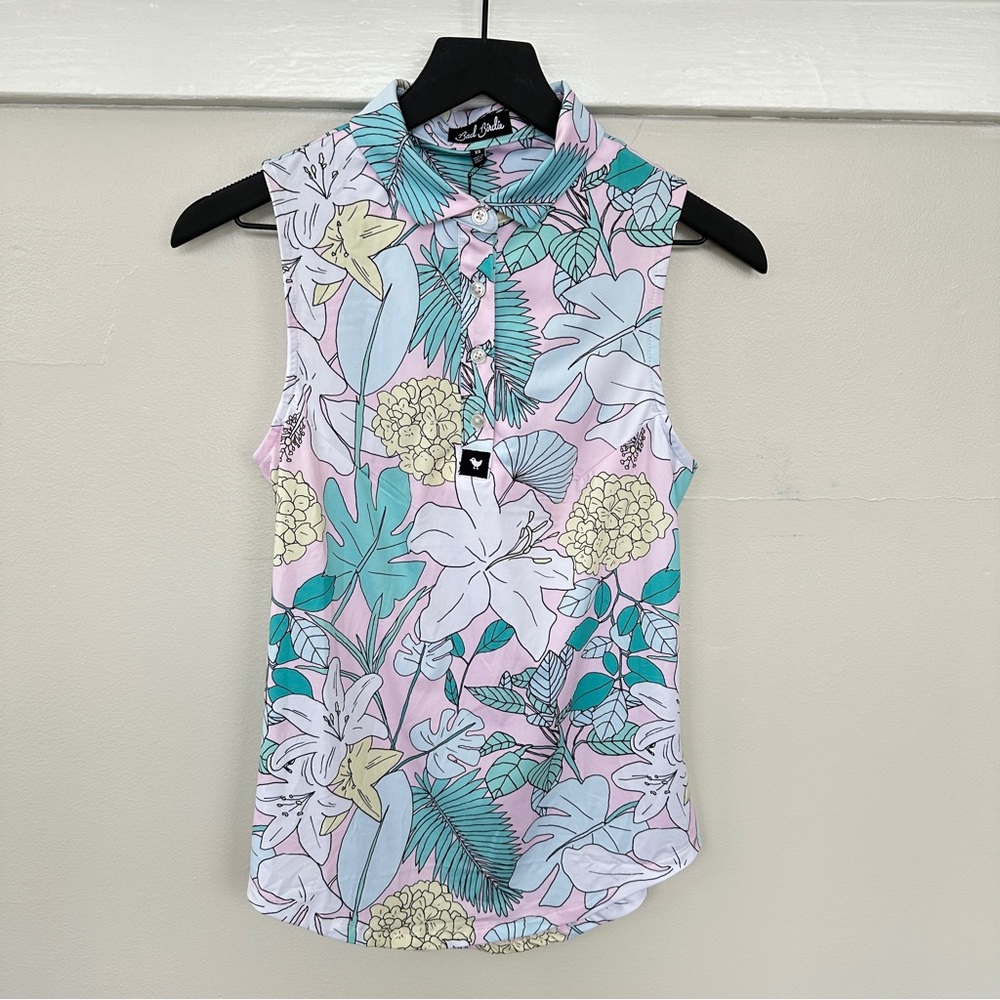 Bad Birdie Tropical Print Shirt
